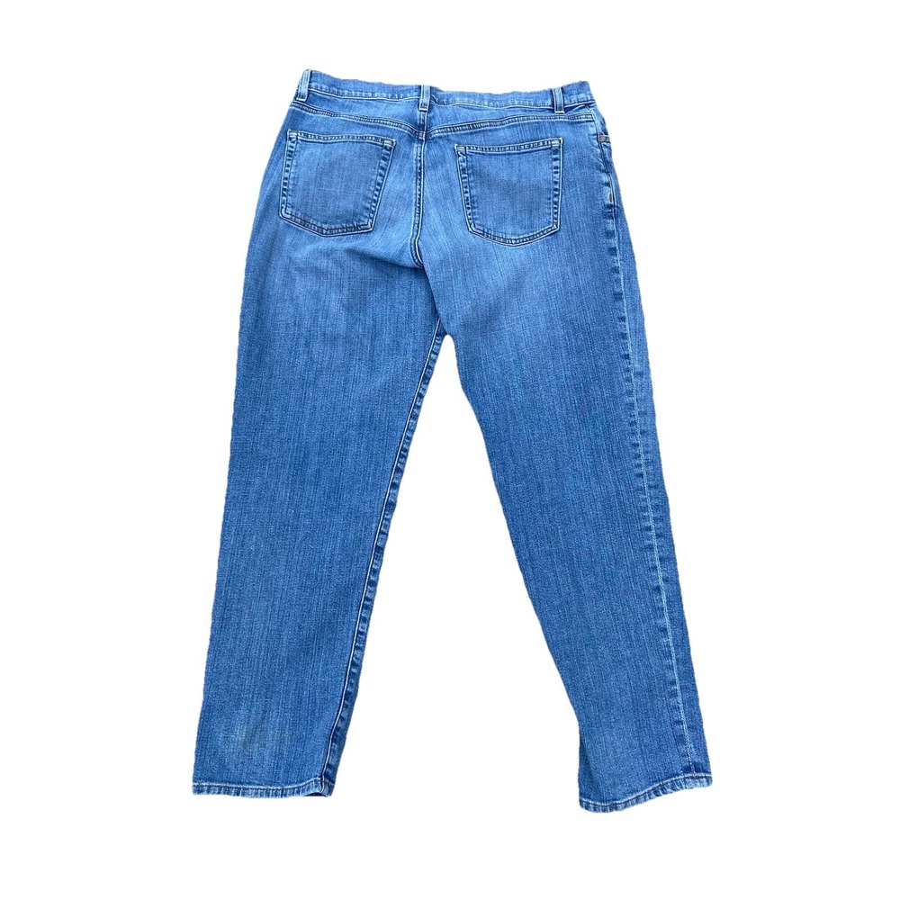 Eileen Fisher Jeans Size 10/32x28 Woman's Organic Cotton‎ Stretch Mid Rise - Picture 2 of 9